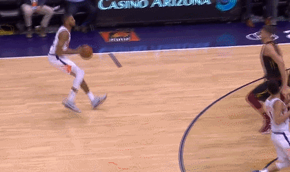 太阳队布里奇斯超远三分打成3+1