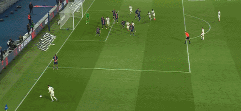 第70分钟，扩大比分，恩达伊希米耶抢点头球破门，尼斯3-1
