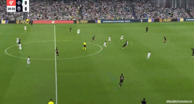 第75分钟，拉法-米尔得分，瓦伦西亚1-1贝蒂斯
