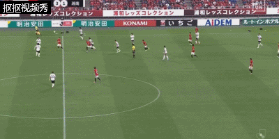 桑塔纳单刀轻松推射破门，浦和红钻4-1湘南海洋