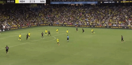 梅西兜射破门戴帽，迈阿密国际4-2纳什维尔