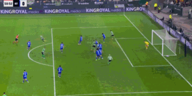 库乔·埃尔南德斯补射破门，皇家贝蒂斯4-0赫塔费