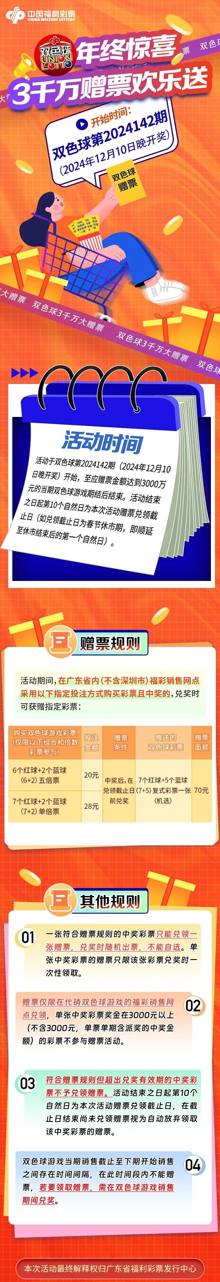 双色球赠票活动规则