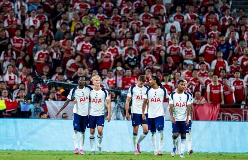 热刺战胜阿森纳