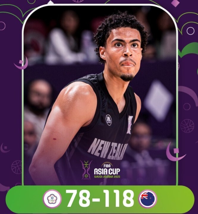 中国台北78-118新西兰