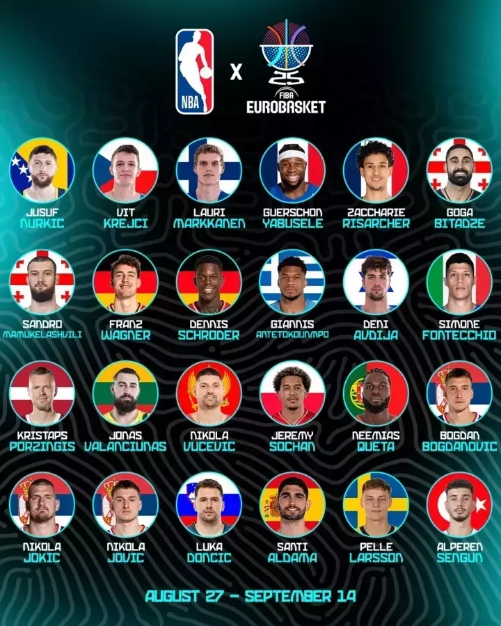 24名NBA球星参与赛事