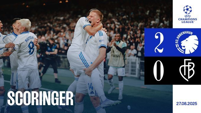 哥本哈根2-0巴塞尔