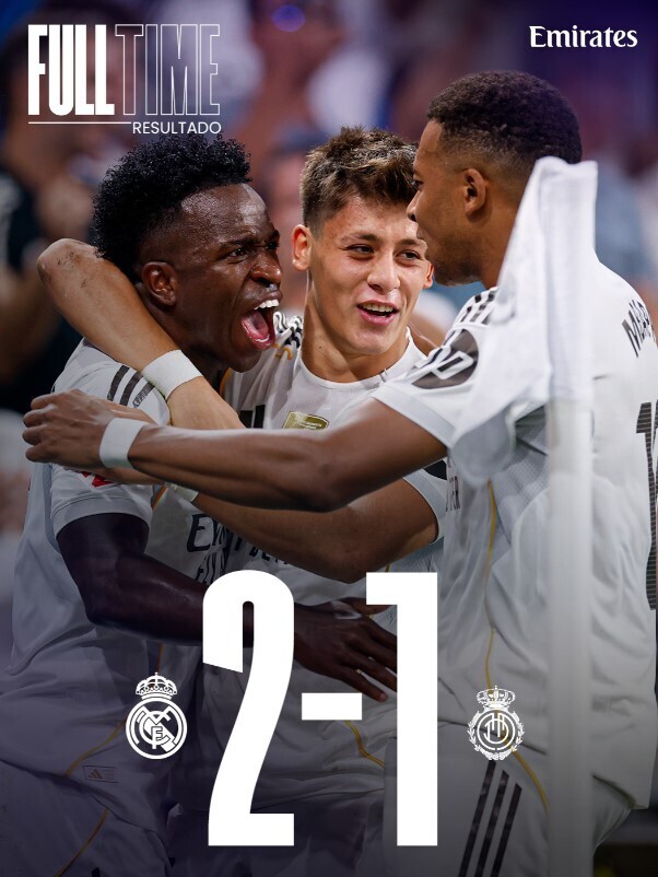 皇家马德里2-1马洛卡