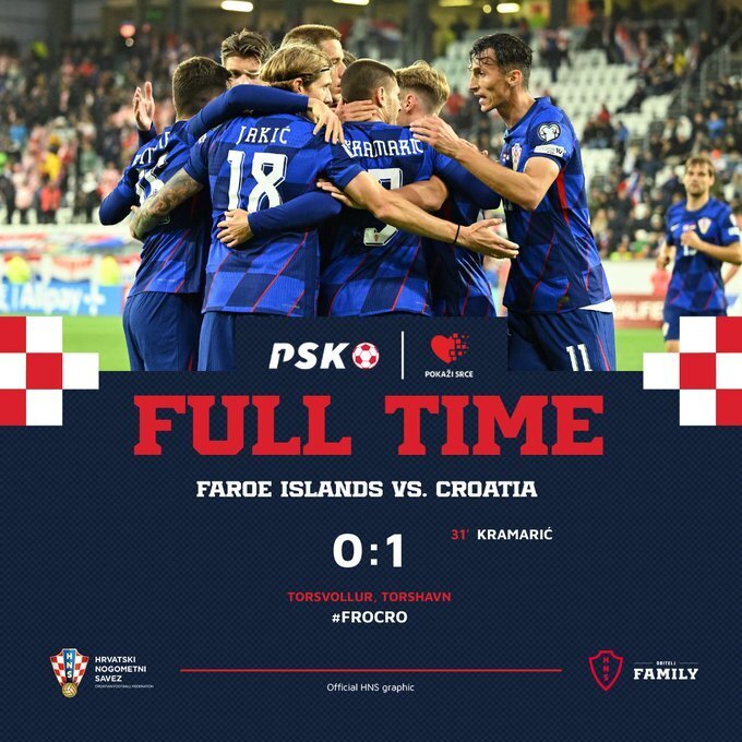 法罗群岛0-1克罗地亚