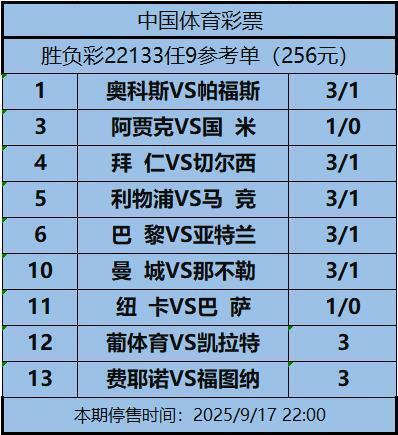 《姜山冷门》25133期任九