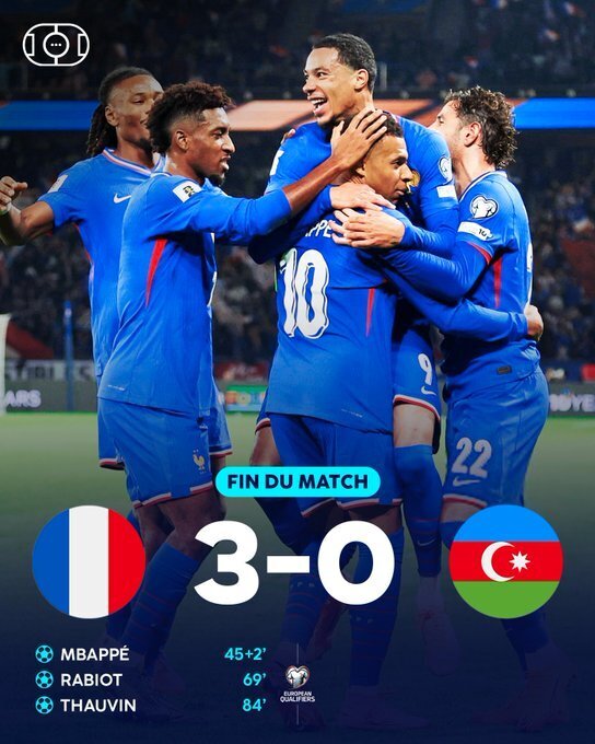 法国3-0阿塞拜疆