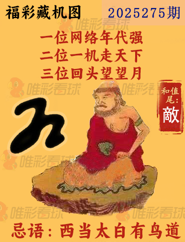 福彩3D藏机图