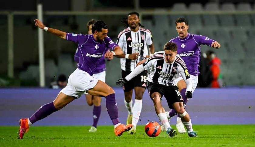 尤文图斯1-1战平佛罗伦萨