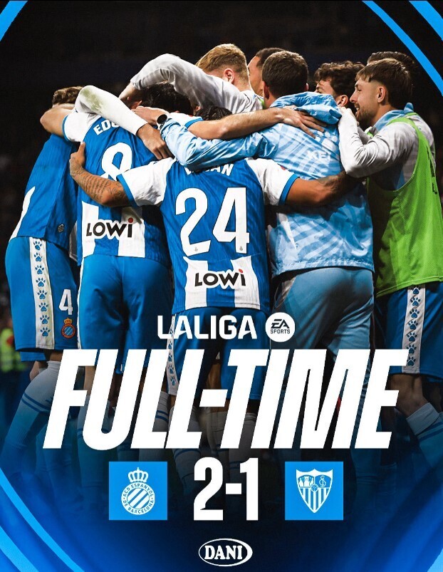 西班牙人2-1塞维利亚