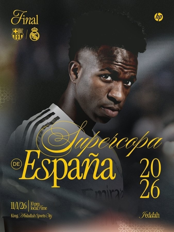 皇马官方预热海报