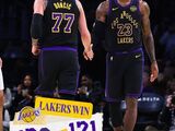 NBA-湖人128-121灰熊，东契奇34+8 詹姆斯31+9+6 莫兰特16+10