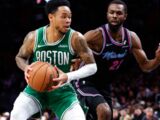NBA-凯尔特人119-114逆转热火，小西蒙斯39分鲍威尔26分双拳难敌四手