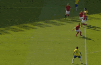 对战奥地利，内马尔再次收获精彩进球