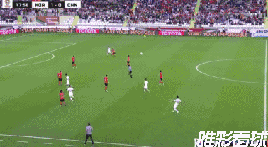 赵旭日秒传金敬道射门