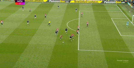 第28分钟，明特攻破纽卡大门，布莱顿1-0