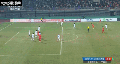 赵松源禁区内捡漏破门，中国1-0斯里兰卡