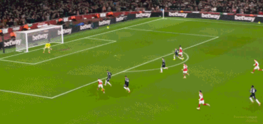 热苏斯替补破门，阿森纳4-0阿斯顿维拉