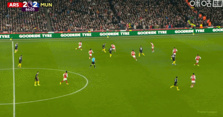 库尼亚世界波破门，阿森纳2-3曼联