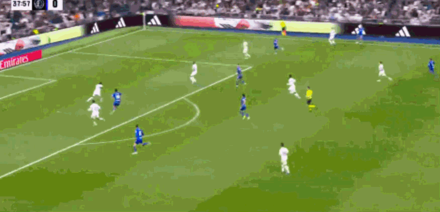 萨特里亚诺凌空抽射世界波破门，皇马0-1赫塔费