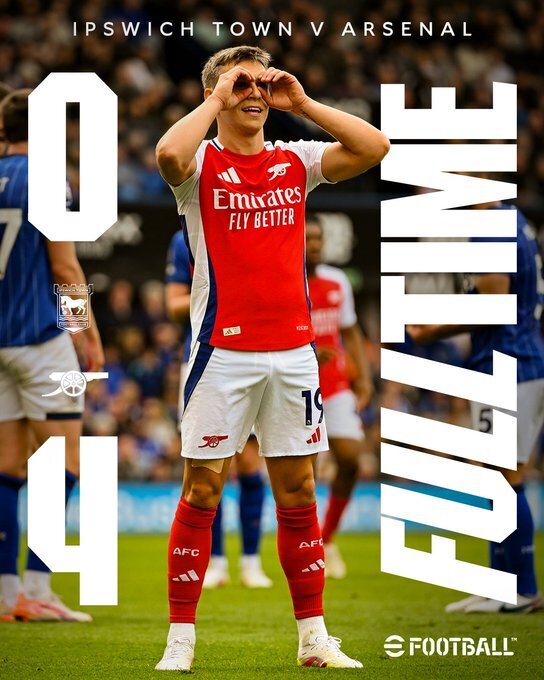 伊普斯维奇0-4阿森纳