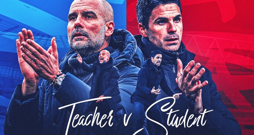 阿森纳曼城争冠