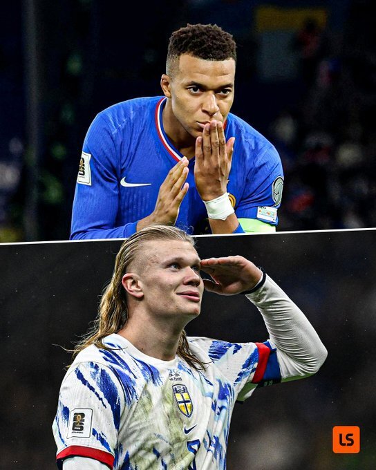 姆巴佩与哈兰德