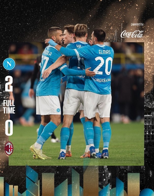 那不勒斯2-0AC米兰