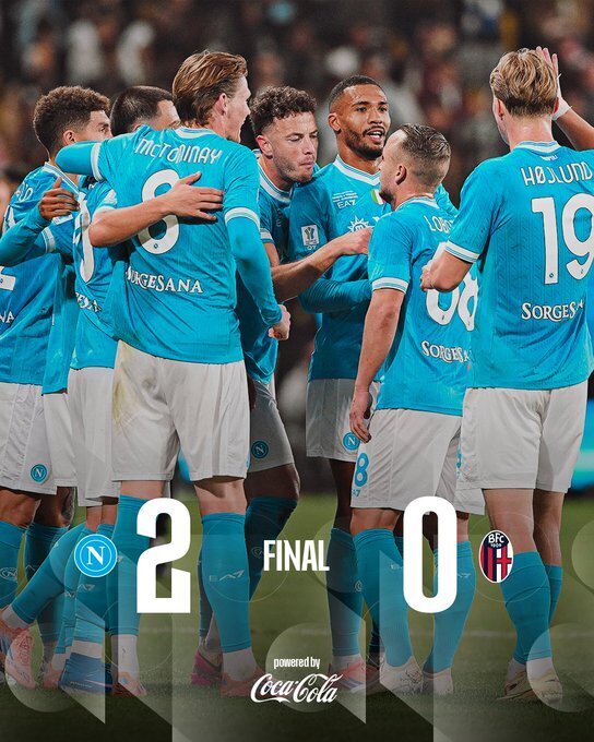 那不勒斯2-0博洛尼亚