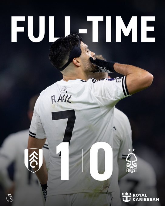 富勒姆1-0诺丁汉森林