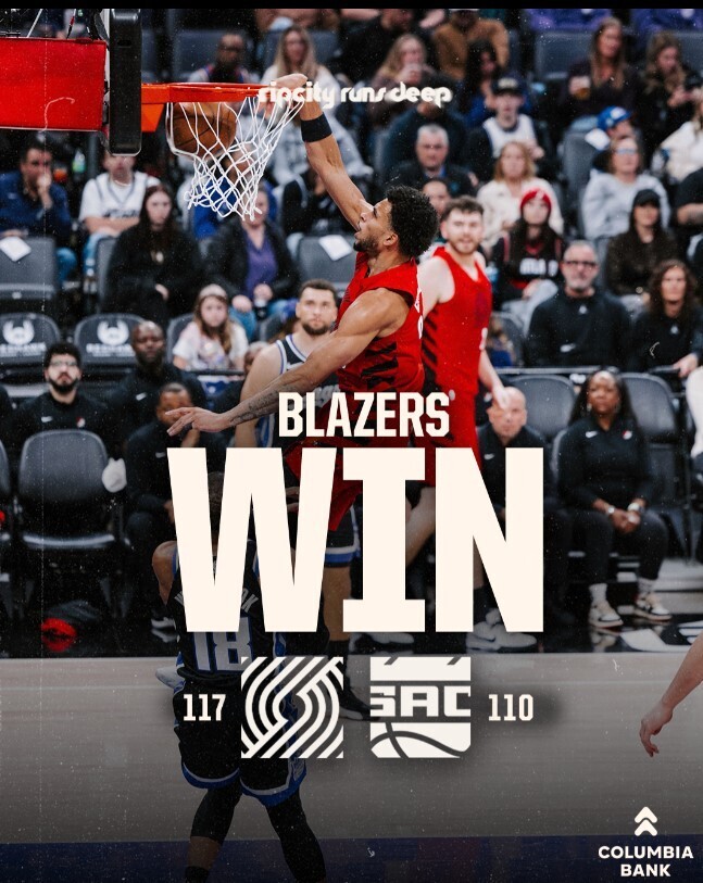 开拓者117-110国王