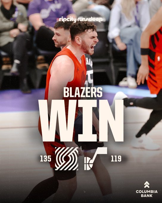 开拓者135-119爵士