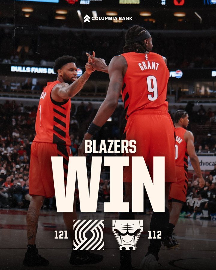 开拓者121-112公牛